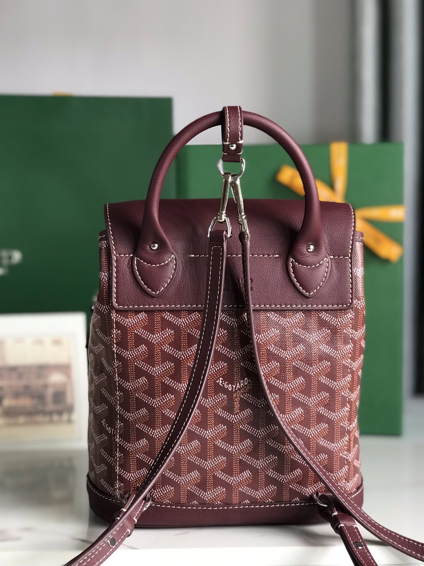 Goyard Alpin Backpack-18.5*21.5.*8.5CM