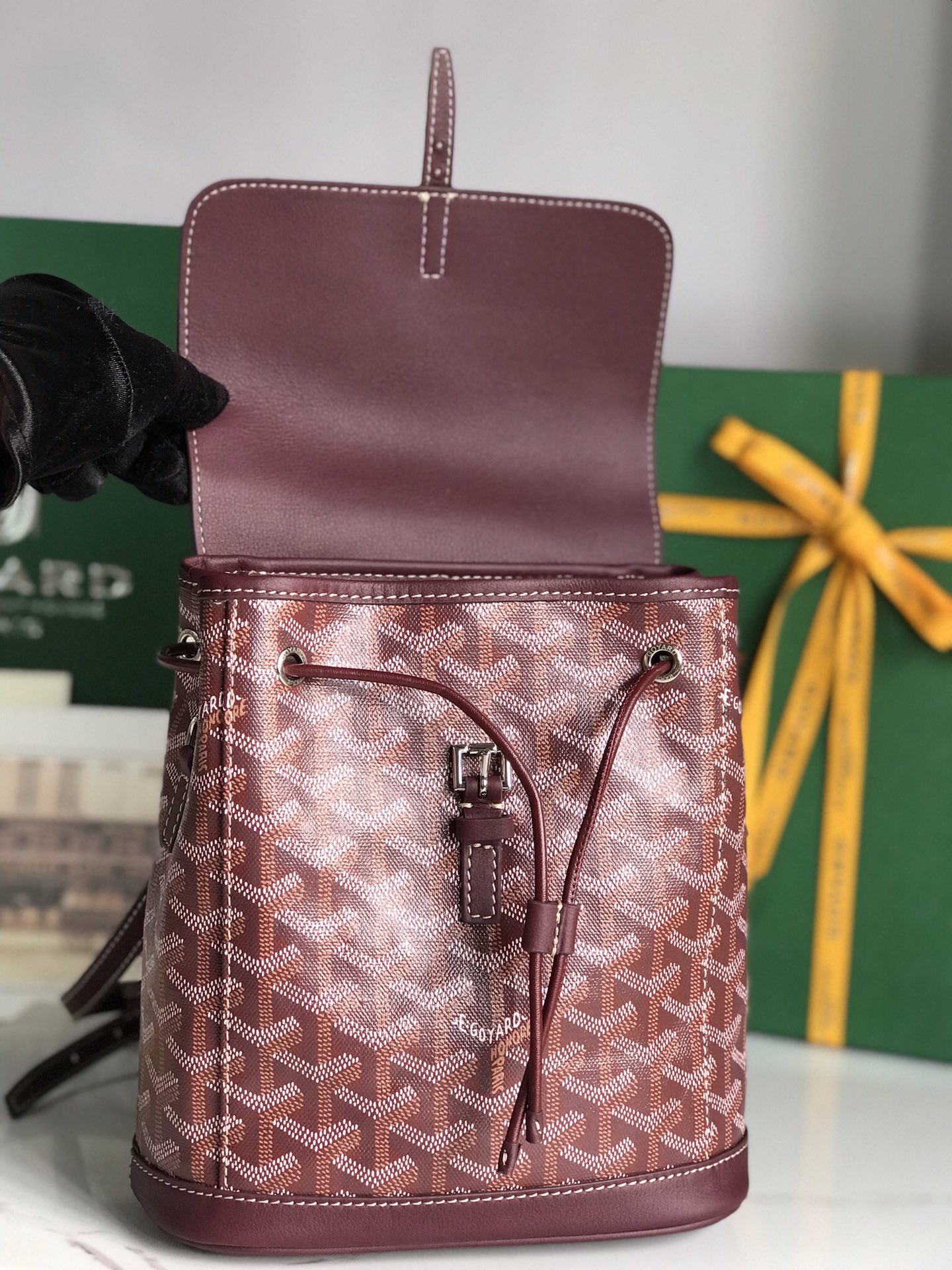 Goyard Alpin Backpack-18.5*21.5.*8.5CM