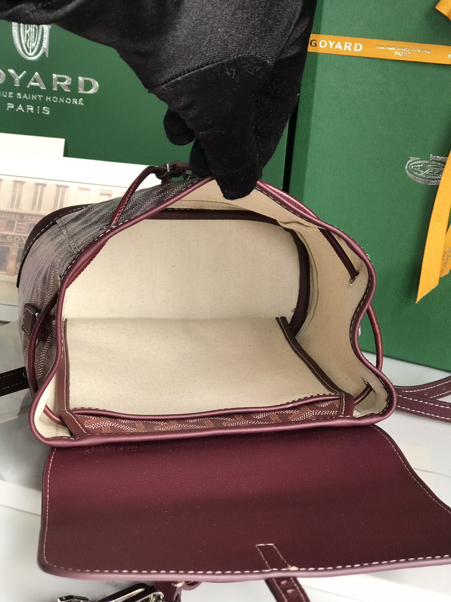 Goyard Alpin Backpack-18.5*21.5.*8.5CM