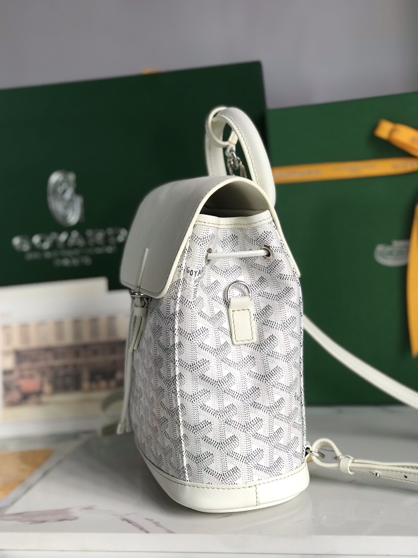 Goyard Alpin Backpack-18.5*21.5.*8.5CM
