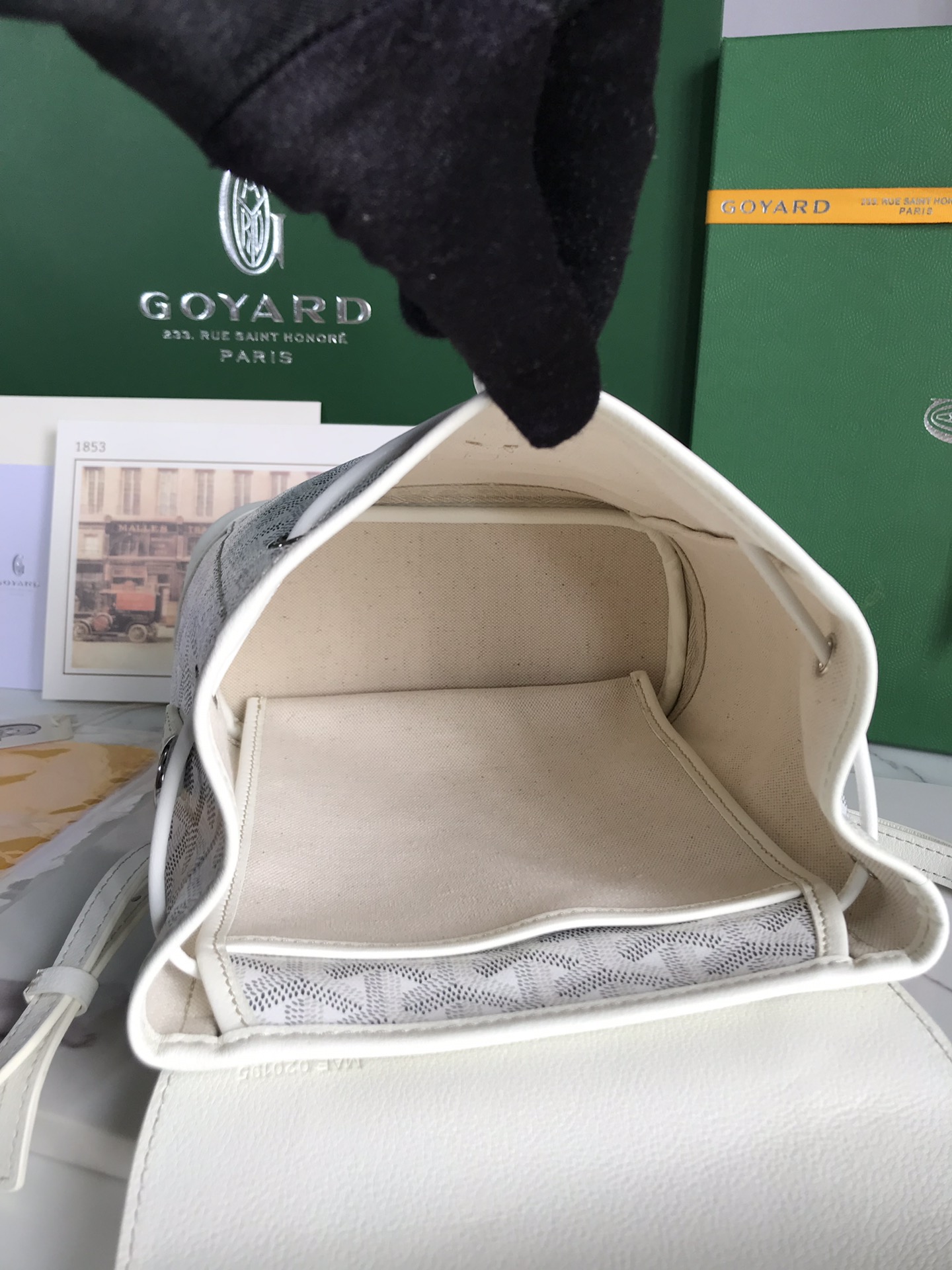 Goyard Alpin Backpack-18.5*21.5.*8.5CM