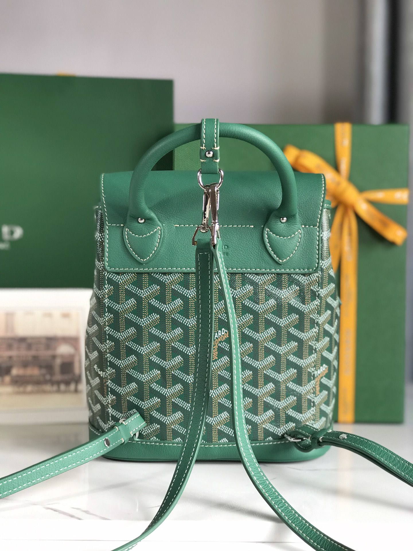 Goyard Alpin Backpack-18.5*21.5.*8.5CM