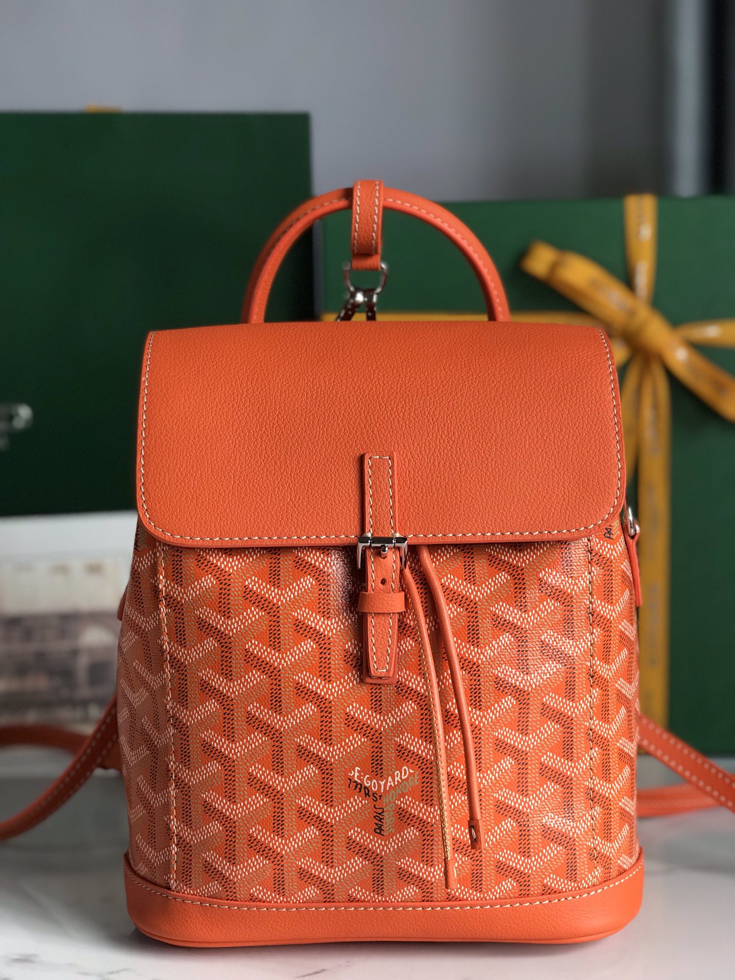 Goyard Alpin Backpack-18.5*21.5.*8.5CM