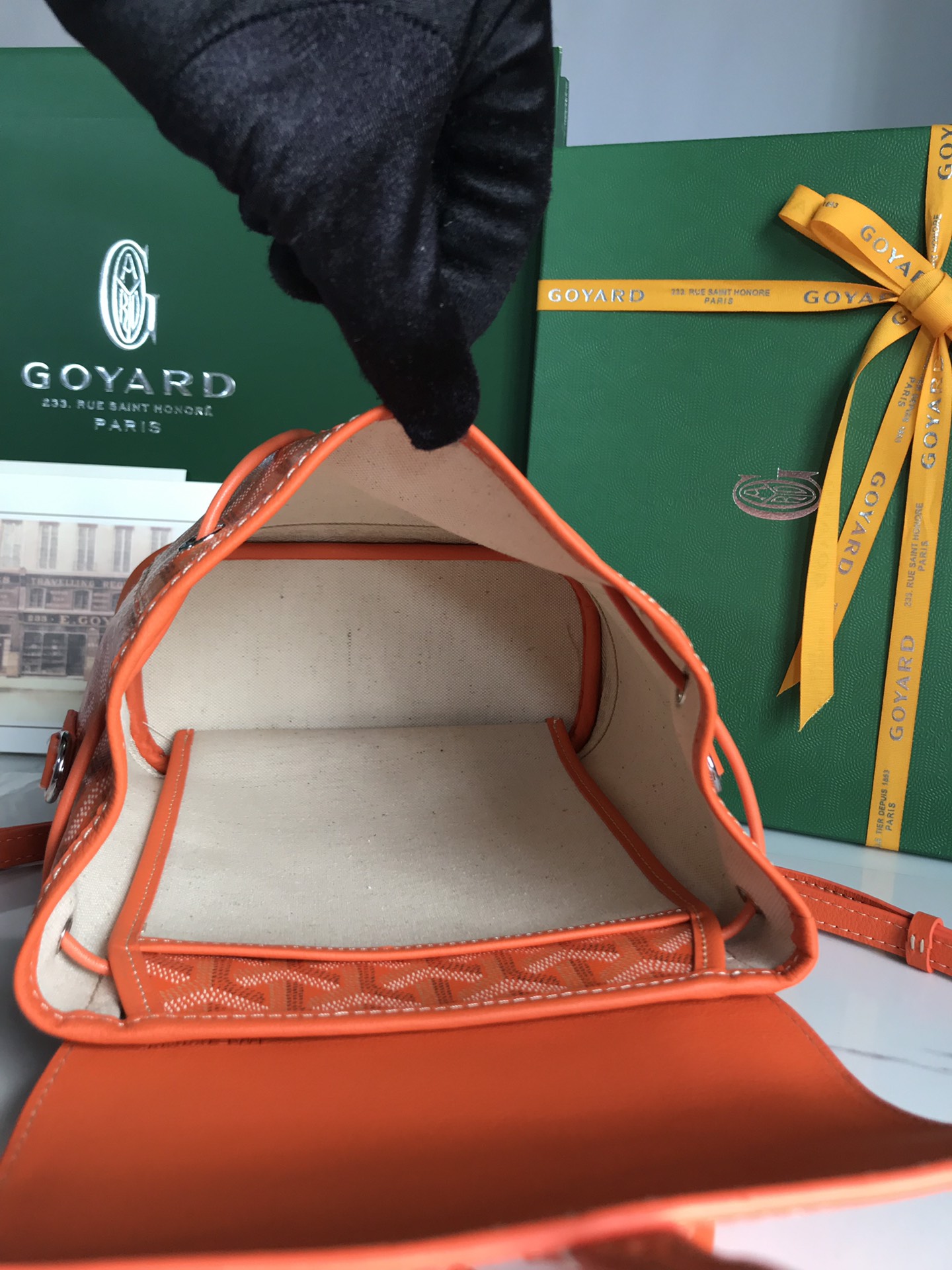 Goyard Alpin Backpack-18.5*21.5.*8.5CM