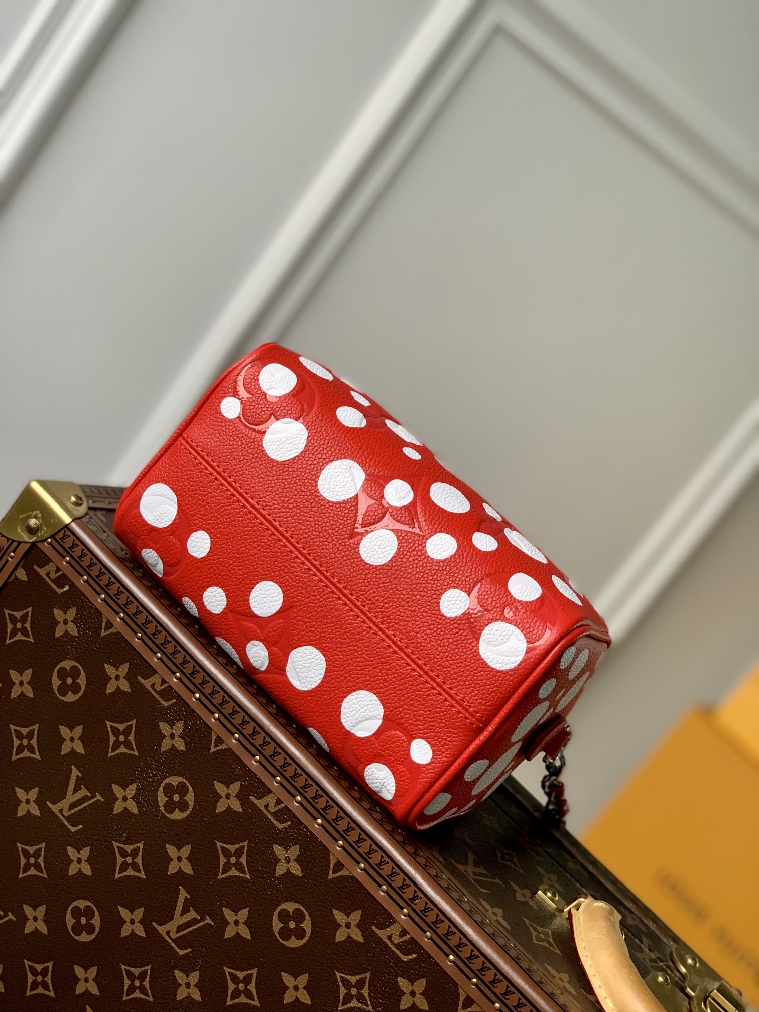 Louis Vuitton YK Speedy Bandoulière 20 -M46411-20*13.5*12CM