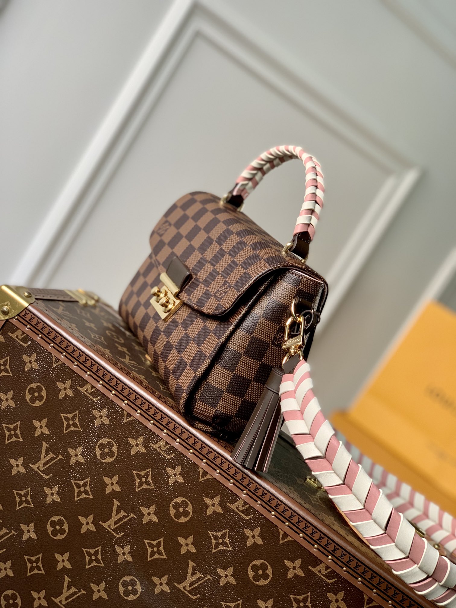 Louis Vuitton Croisette-N40451-25x17x9.5CM Louis Vuitton Croisette-N40451-25x17x9.5CM
