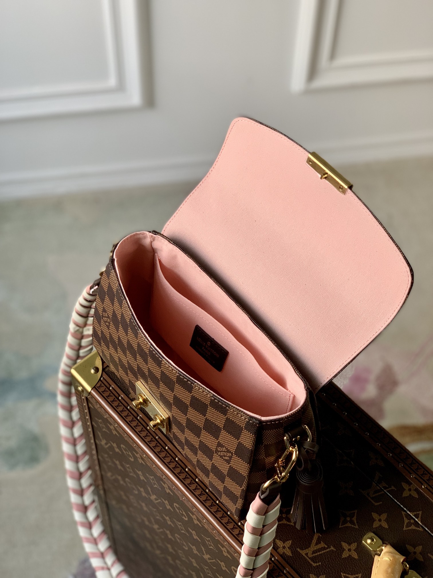 Louis Vuitton Croisette-N40451-25x17x9.5CM Louis Vuitton Croisette-N40451-25x17x9.5CM