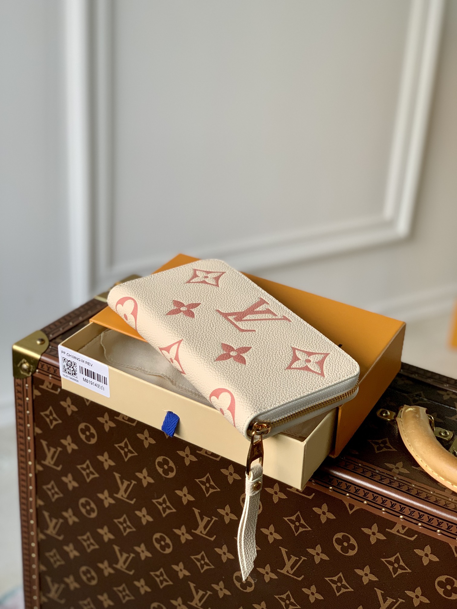 Louis Vuitton Zippy Wallet M81914-20*10CM