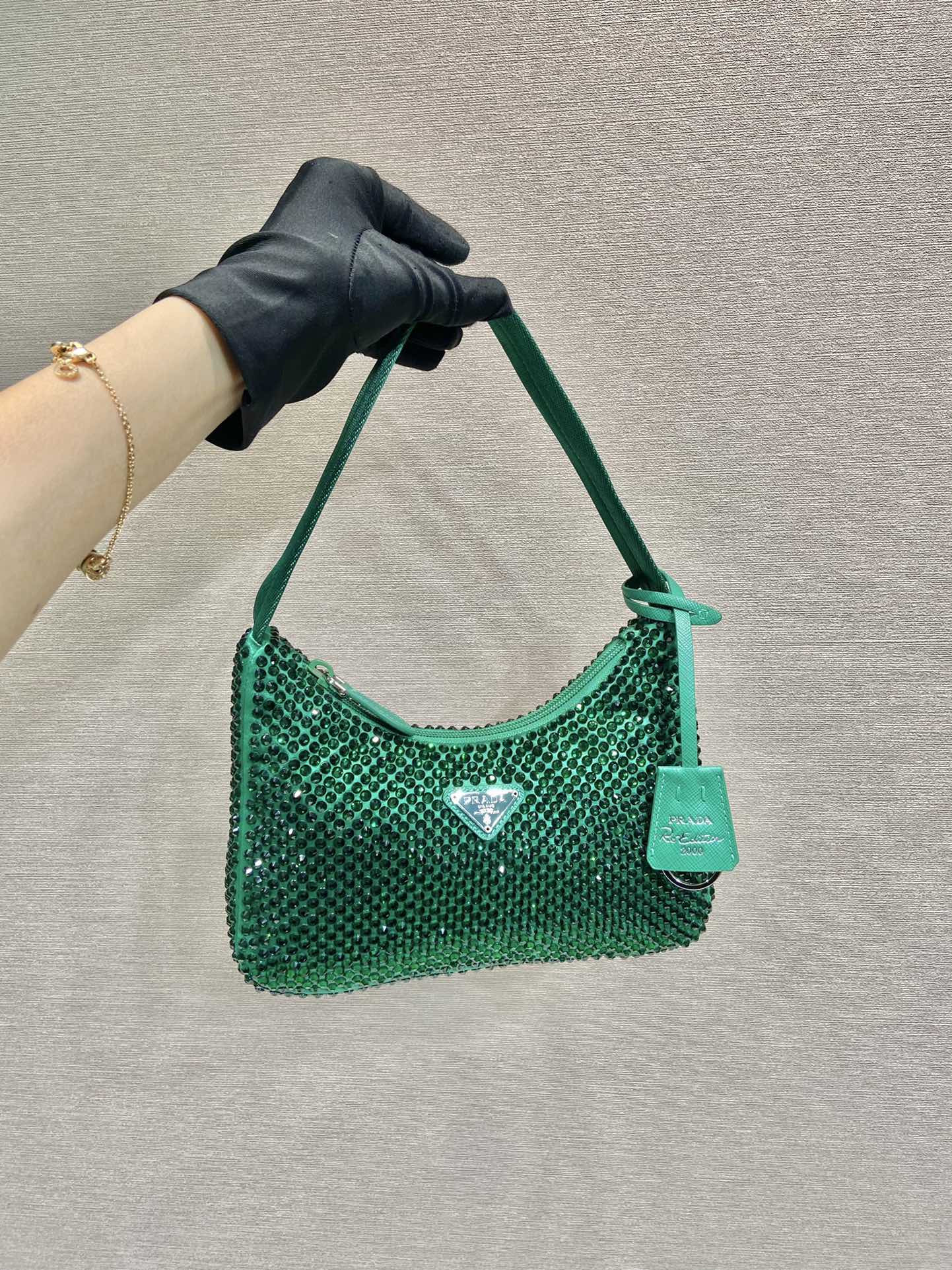 Prada Nylon 1NE515 Hobo Bag-23*14*5CM
