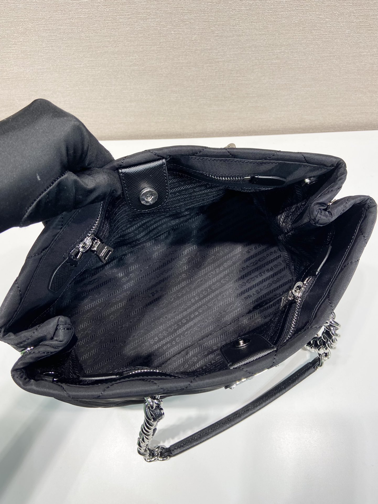 Prada 1BD650 Tote Bag-30*24*17CM