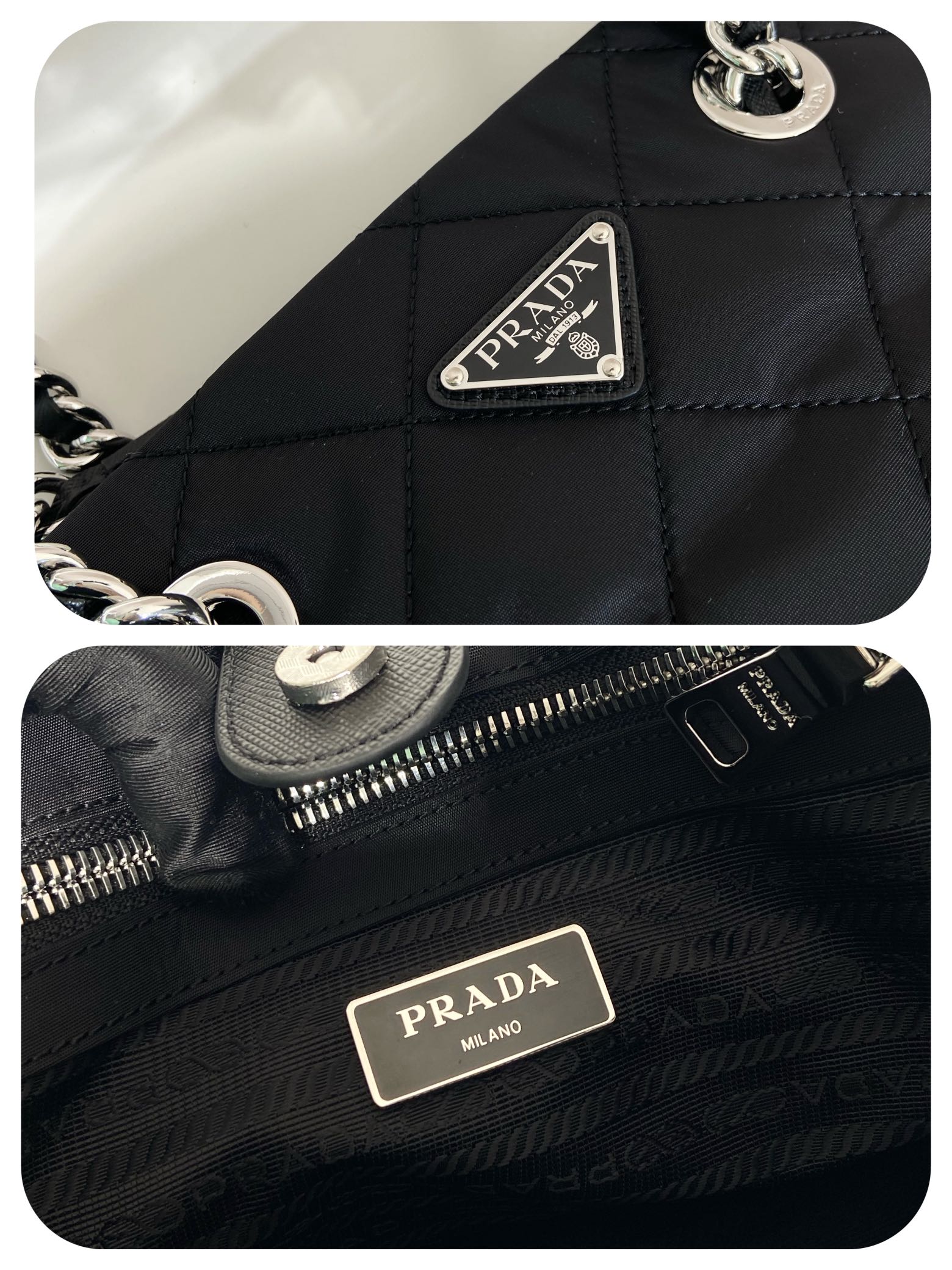 Prada 1BD650 Tote Bag-30*24*17CM
