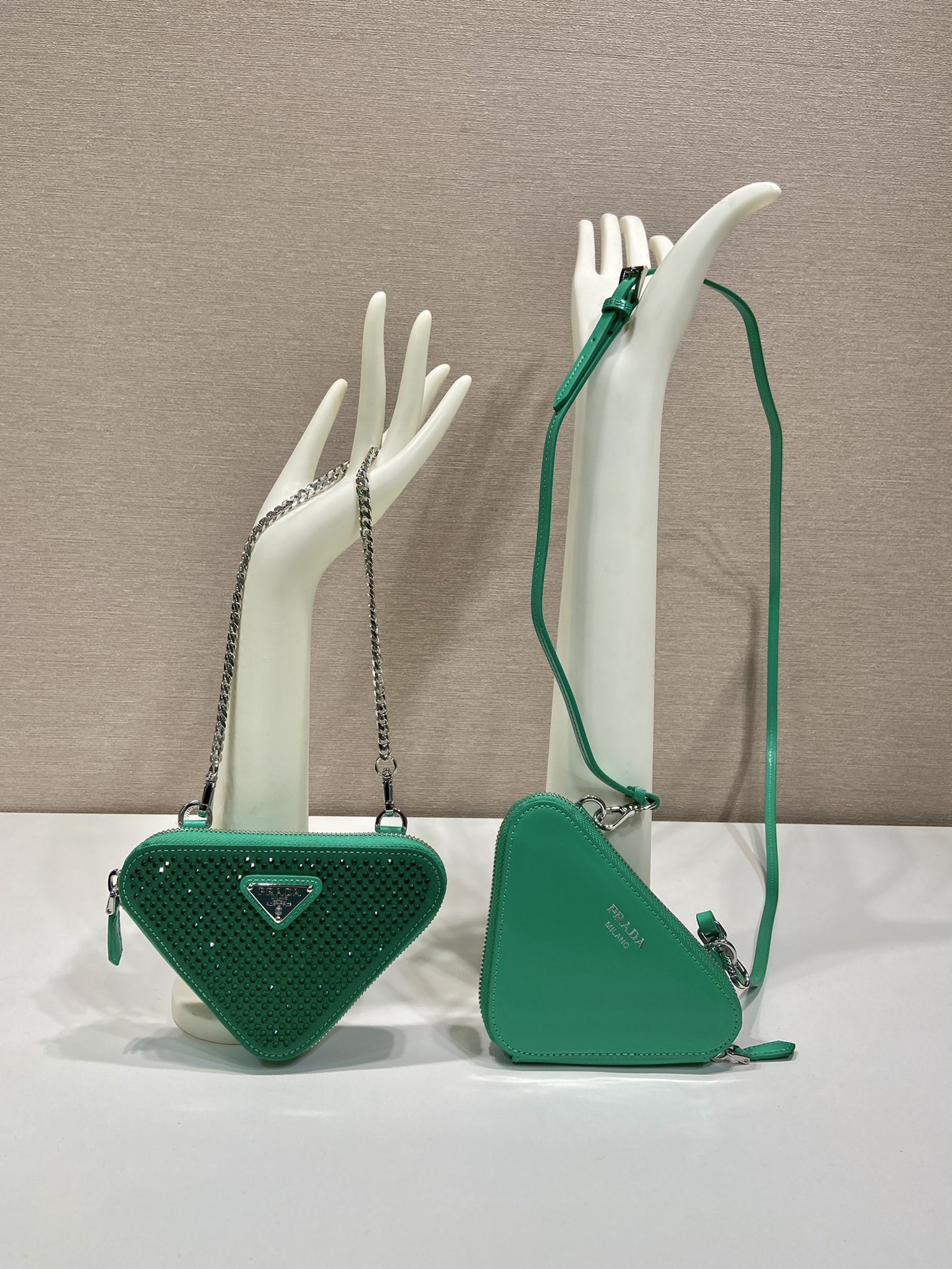 Prada 1NR015 Double Triangle Bag -15*10*5CM