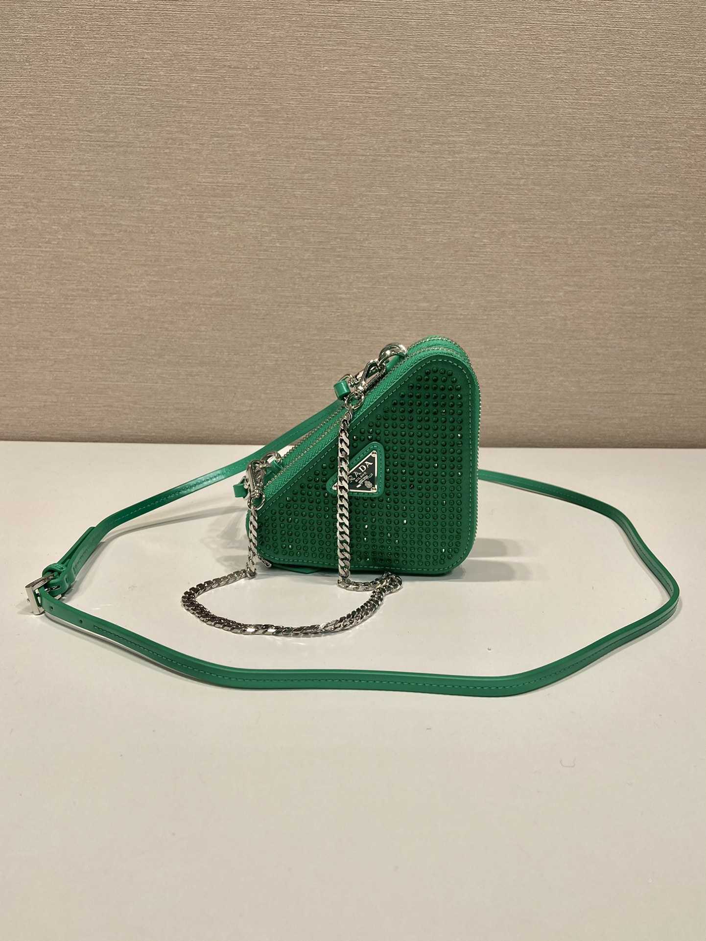 Prada 1NR015 Double Triangle Bag -15*10*5CM
