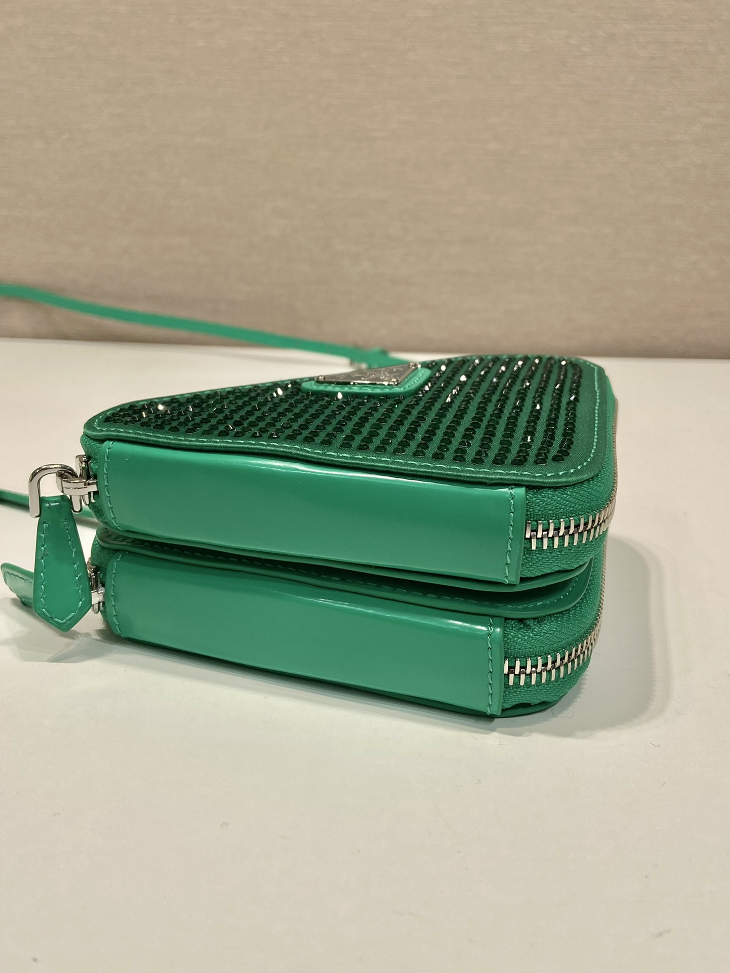 Prada 1NR015 Double Triangle Bag -15*10*5CM