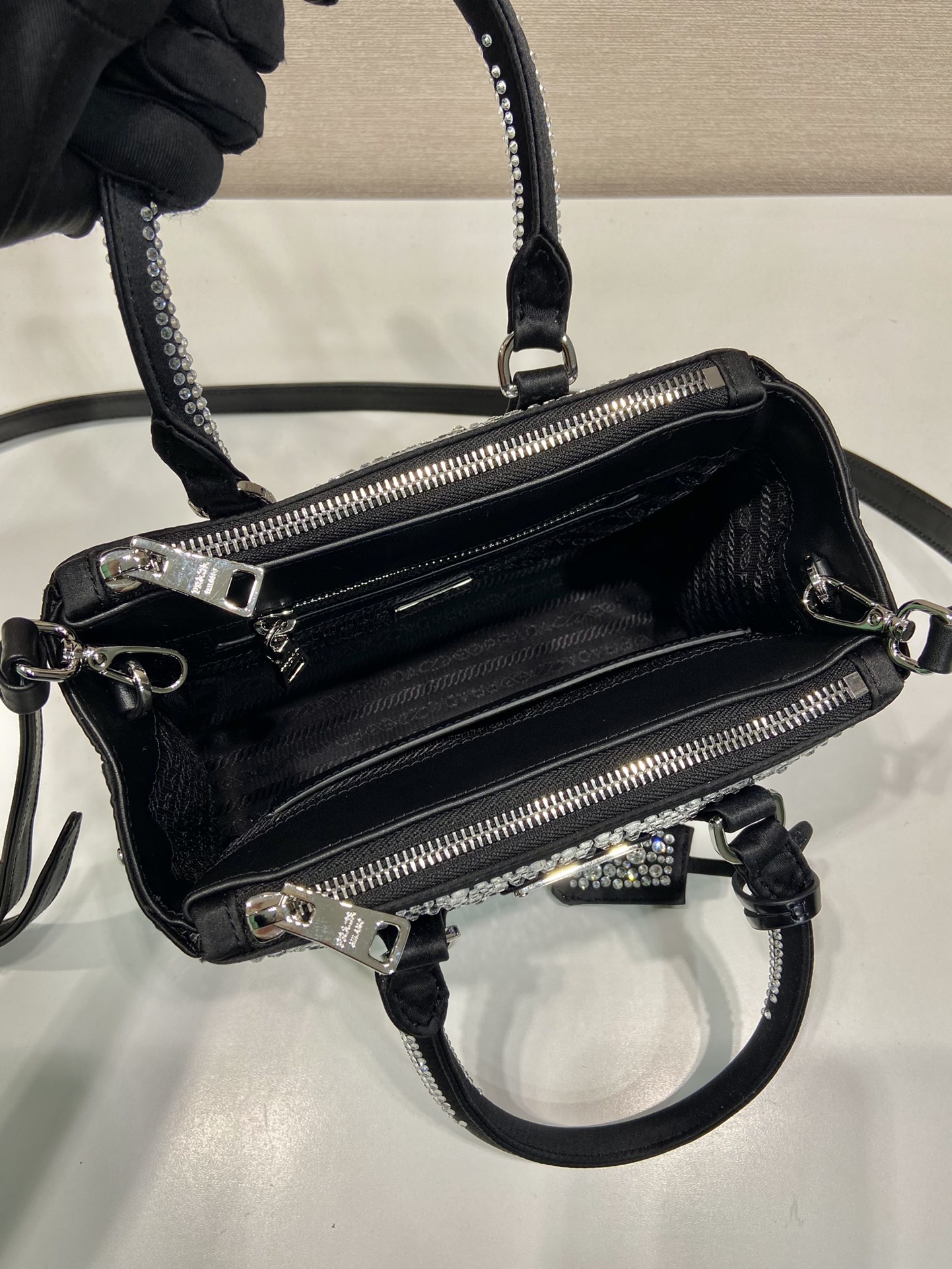 Prada Borsa Galleria Mini In Saffiano 1BA906-20*15*9.5CM Prada Borsa Galleria Mini In Saffiano 1BA906-20*15*9.5CM