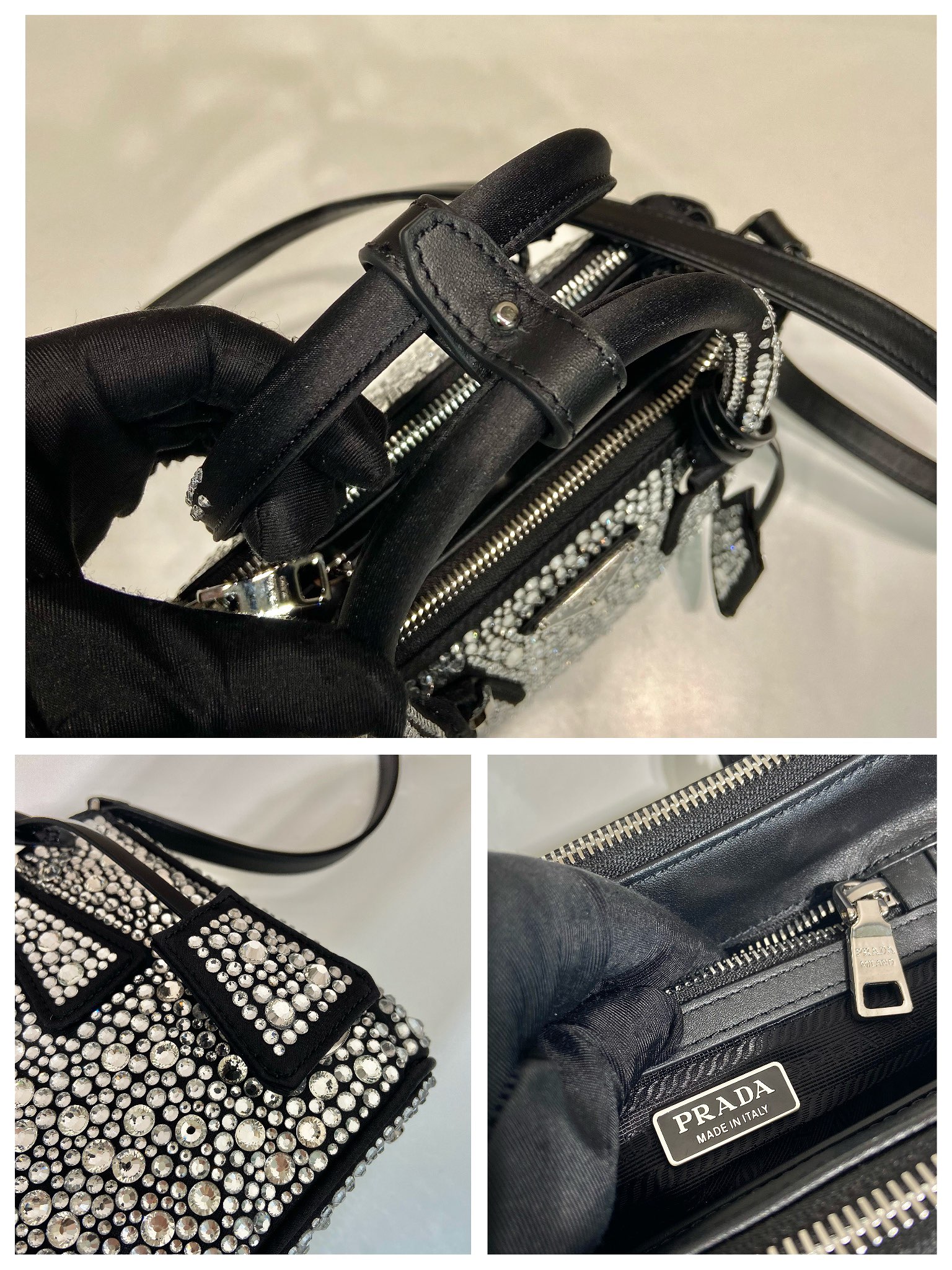 Prada Borsa Galleria Mini In Saffiano 1BA906-20*15*9.5CM Prada Borsa Galleria Mini In Saffiano 1BA906-20*15*9.5CM