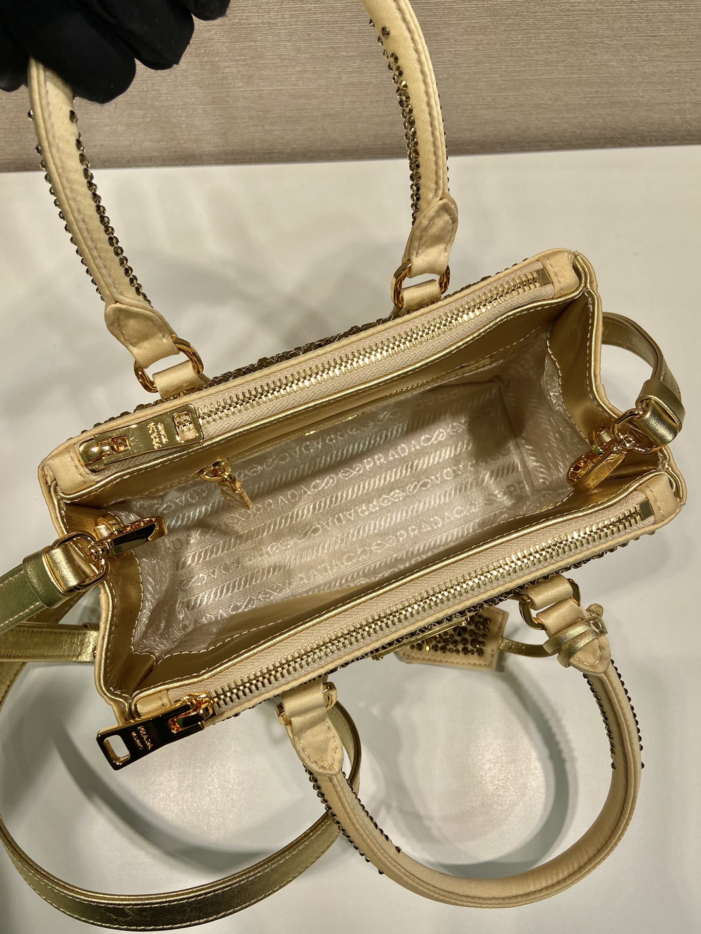 Prada Borsa Galleria Mini In Saffiano 1BA906-20*15*9.5CM Prada Borsa Galleria Mini In Saffiano 1BA906-20*15*9.5CM