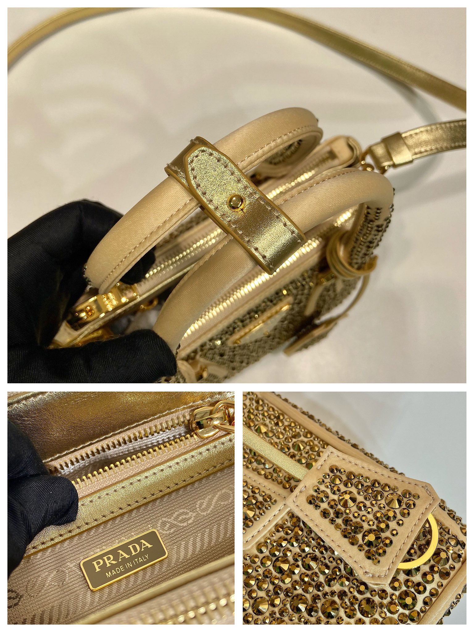 Prada Borsa Galleria Mini In Saffiano 1BA906-20*15*9.5CM Prada Borsa Galleria Mini In Saffiano 1BA906-20*15*9.5CM
