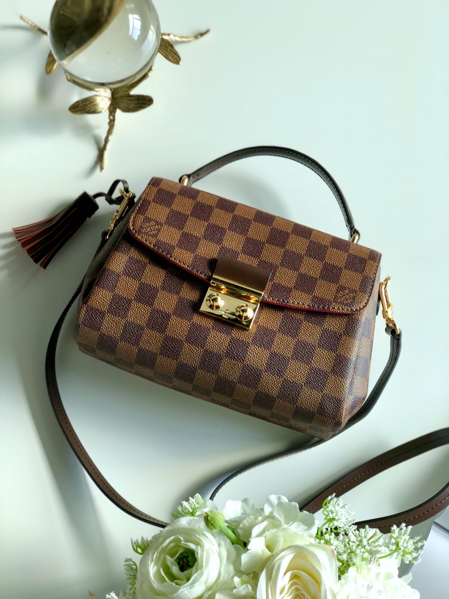 Louis Vuitton Croisette-N53000- 24.5×24.2x9CM