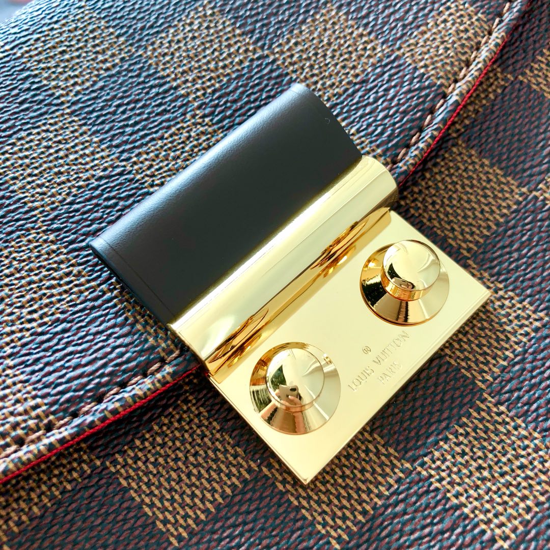 Louis Vuitton Croisette-N53000- 24.5×24.2x9CM Louis Vuitton Croisette-N53000- 24.5×24.2x9CM