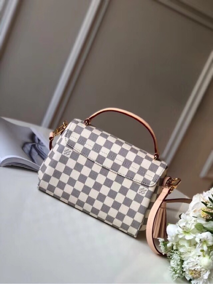 Louis Vuitton Croisette-N53000- 24.5×24.2x9CM Louis Vuitton Croisette-N53000- 24.5×24.2x9CM
