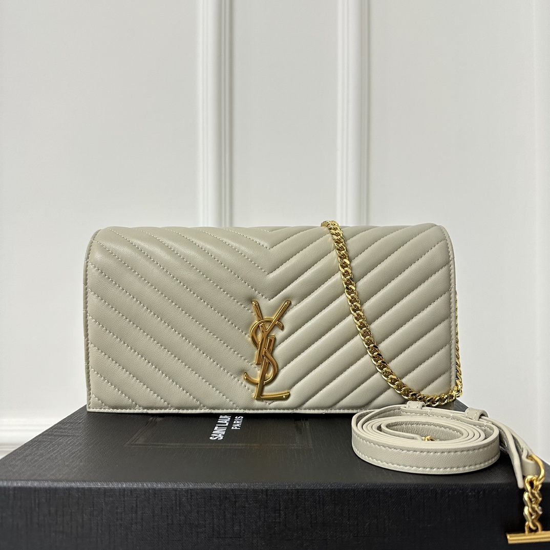 YSL Kate Lambskin Leather-26×13.5×4.5CM