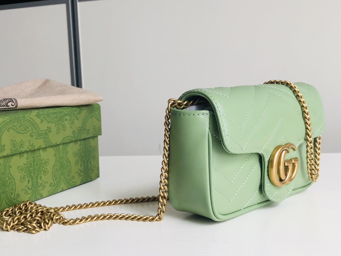 Gucci Marmont Bag-16.5*10*5CM Gucci Marmont Bag-16.5*10*5CM