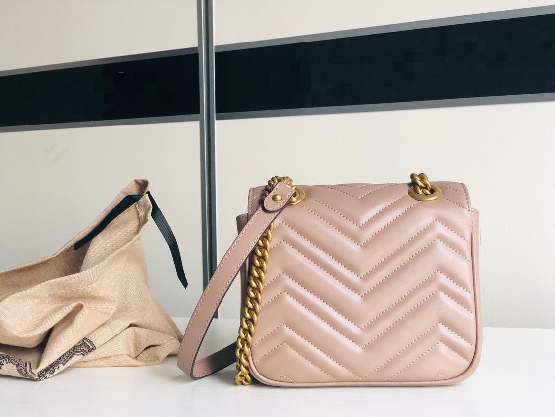 Gucci Marmont Bag-18*13.5*8CM