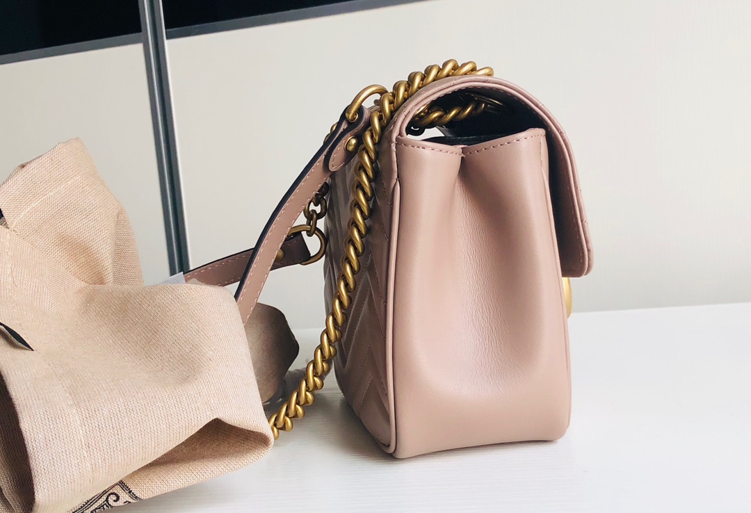 Gucci Marmont Bag-18*13.5*8CM Gucci Marmont Bag-18*13.5*8CM