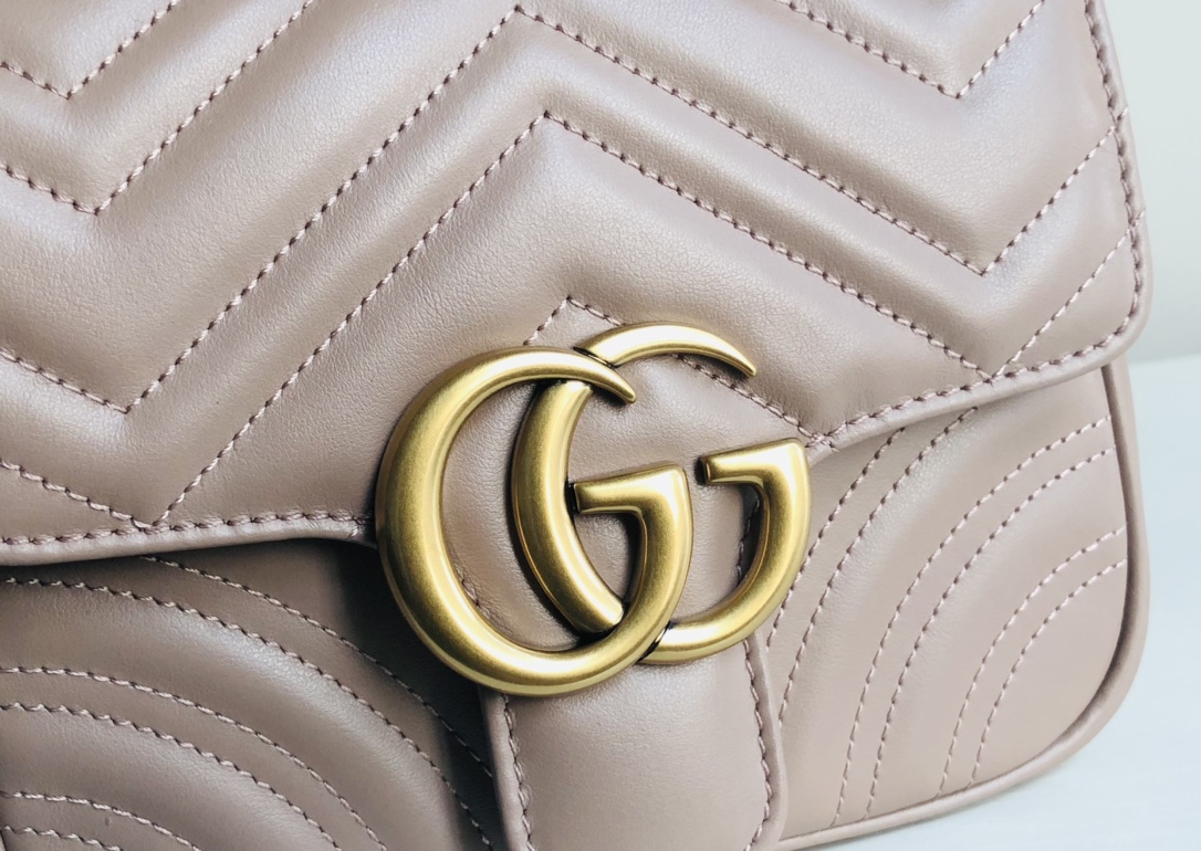 Gucci Marmont Bag-18*13.5*8CM Gucci Marmont Bag-18*13.5*8CM