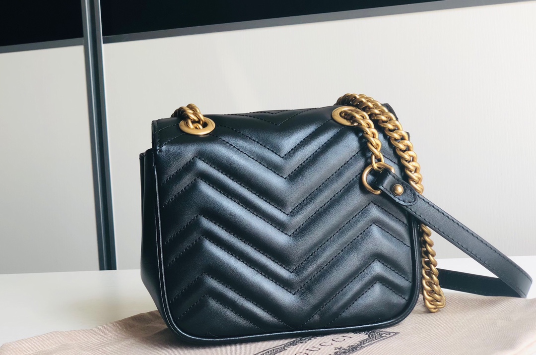 Gucci Marmont Bag-18*13.5*8CM