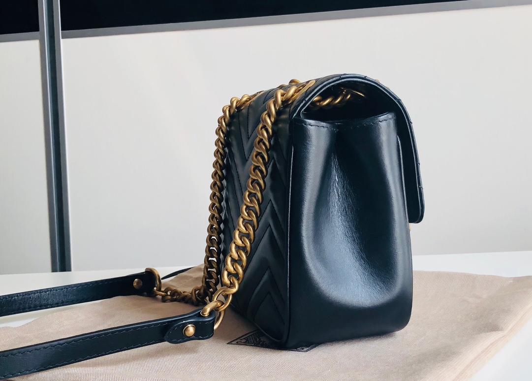 Gucci Marmont Bag-18*13.5*8CM Gucci Marmont Bag-18*13.5*8CM