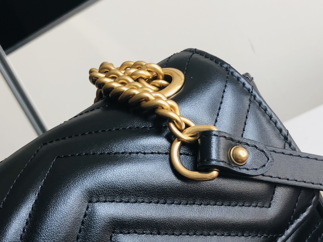 Gucci Marmont Bag-18*13.5*8CM Gucci Marmont Bag-18*13.5*8CM