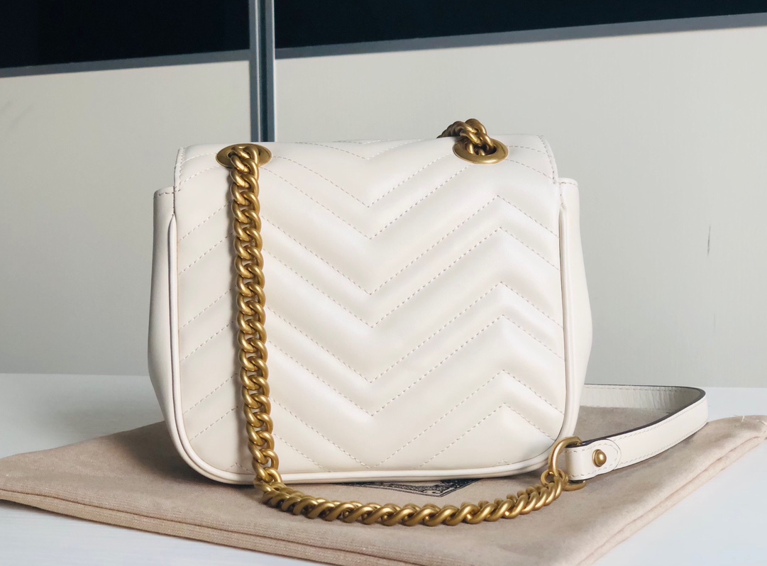Gucci Marmont Bag-18*13.5*8CM Gucci Marmont Bag-18*13.5*8CM