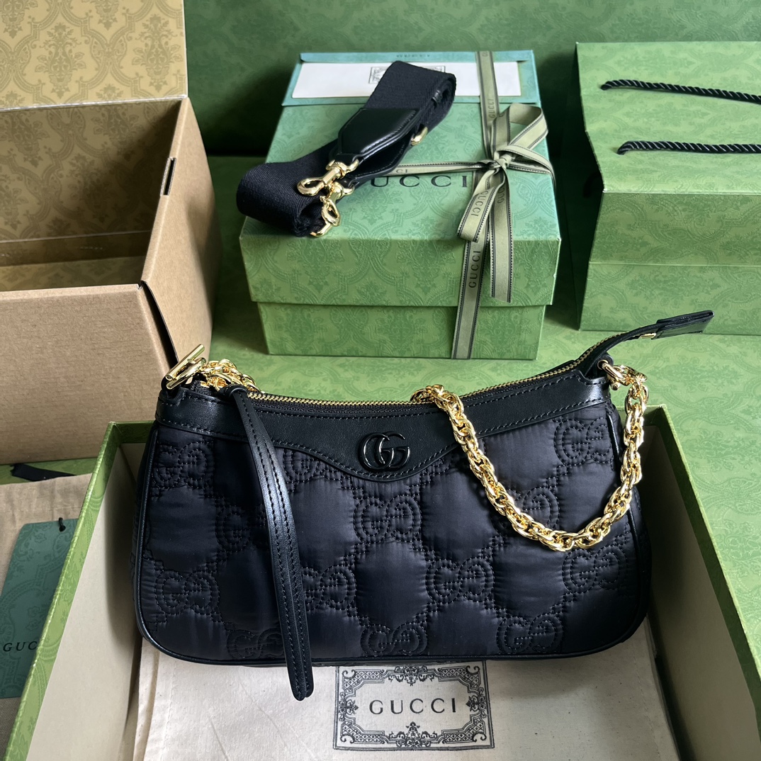 Gucci GG Matelassé Handlebag-25*15*8CM