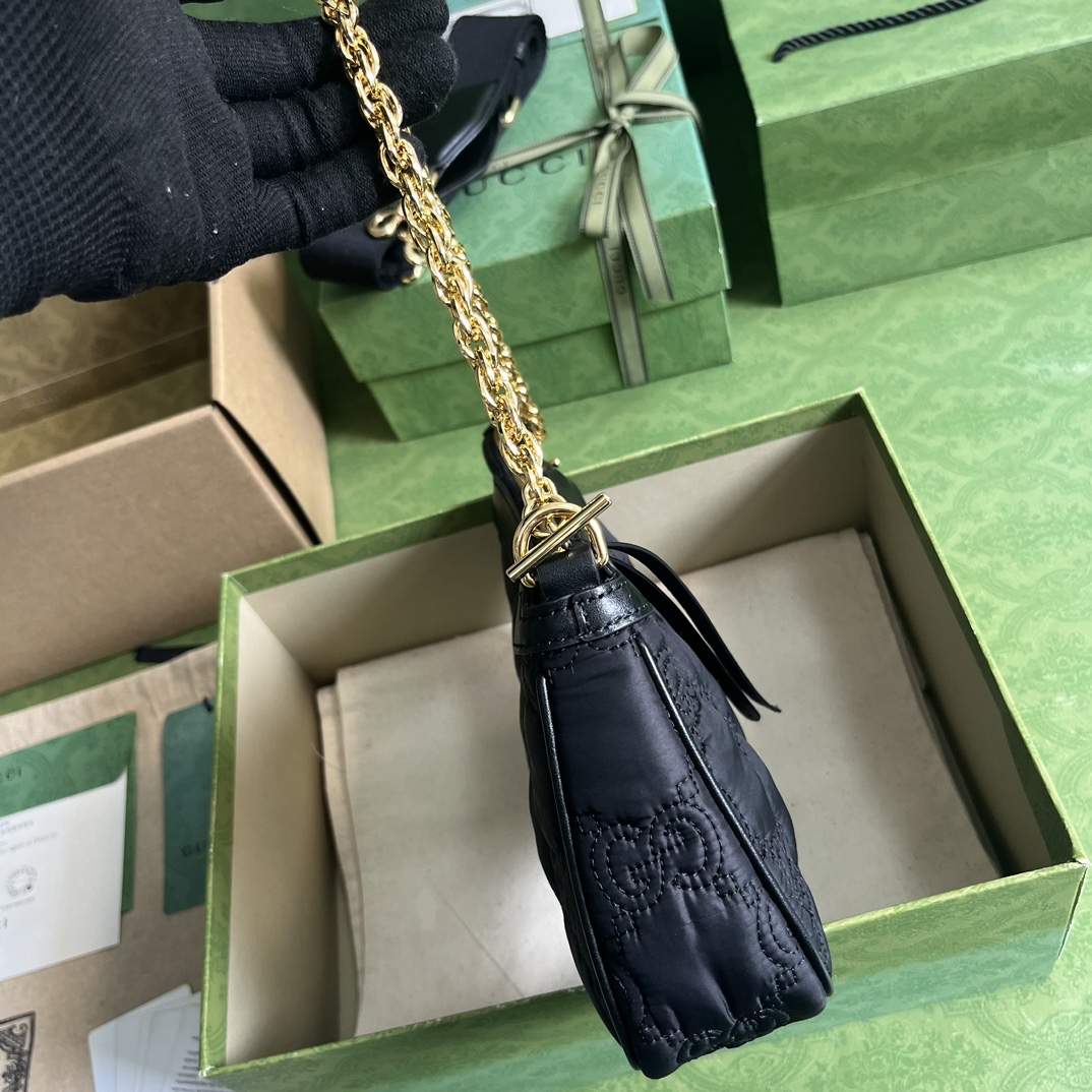 Gucci GG Matelassé Handlebag-25*15*8CM