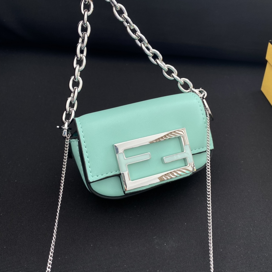 FendI&Tiffany Baguette Bag-11×6.5×2.5CM