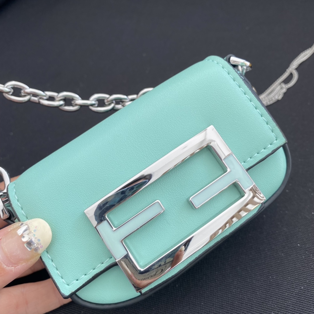 FendI&Tiffany Baguette Bag-11×6.5×2.5CM