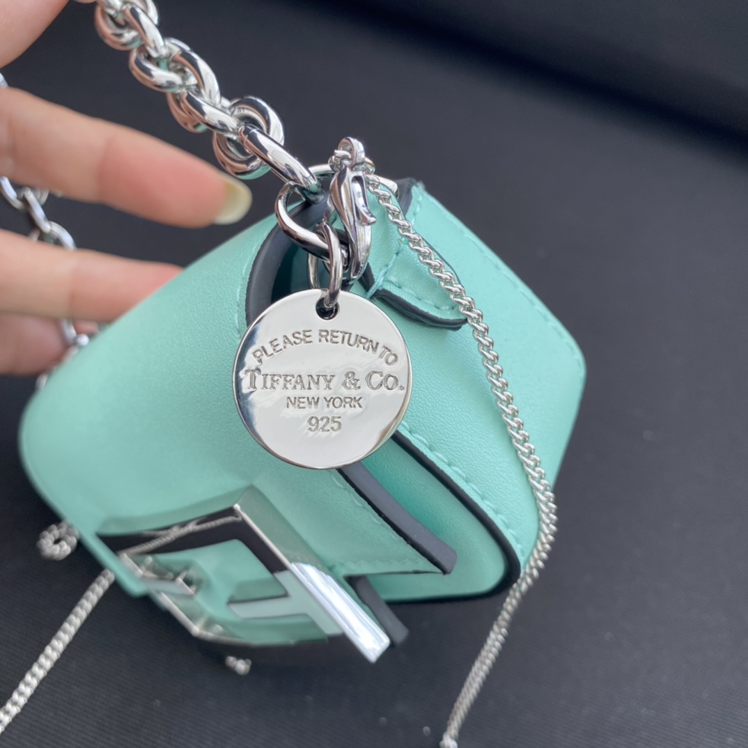 FendI&Tiffany Baguette Bag-11×6.5×2.5CM