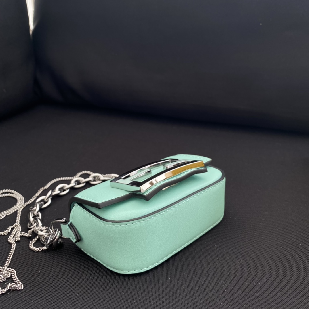 FendI&Tiffany Baguette Bag-11×6.5×2.5CM