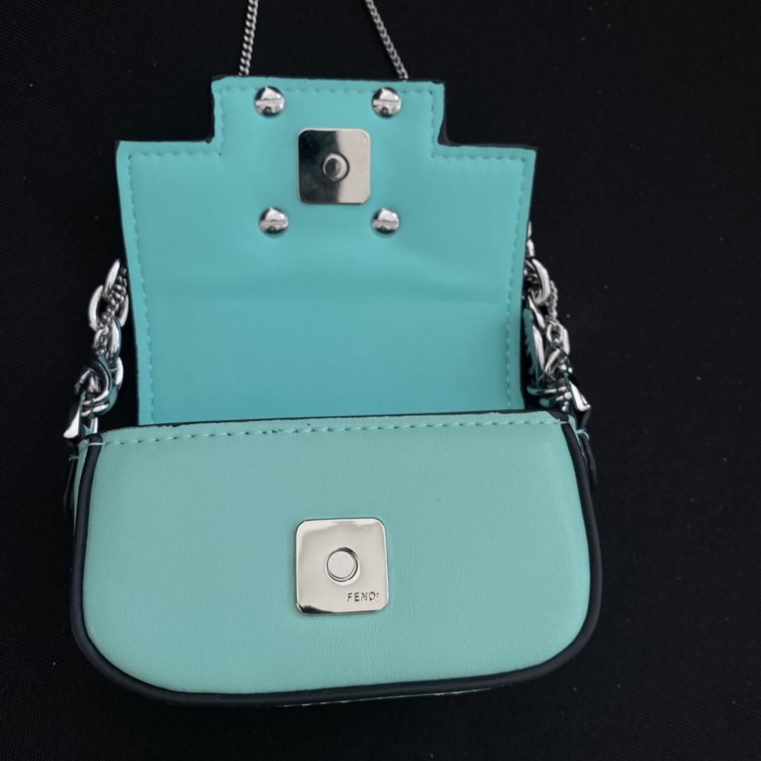FendI&Tiffany Baguette Bag-11×6.5×2.5CM