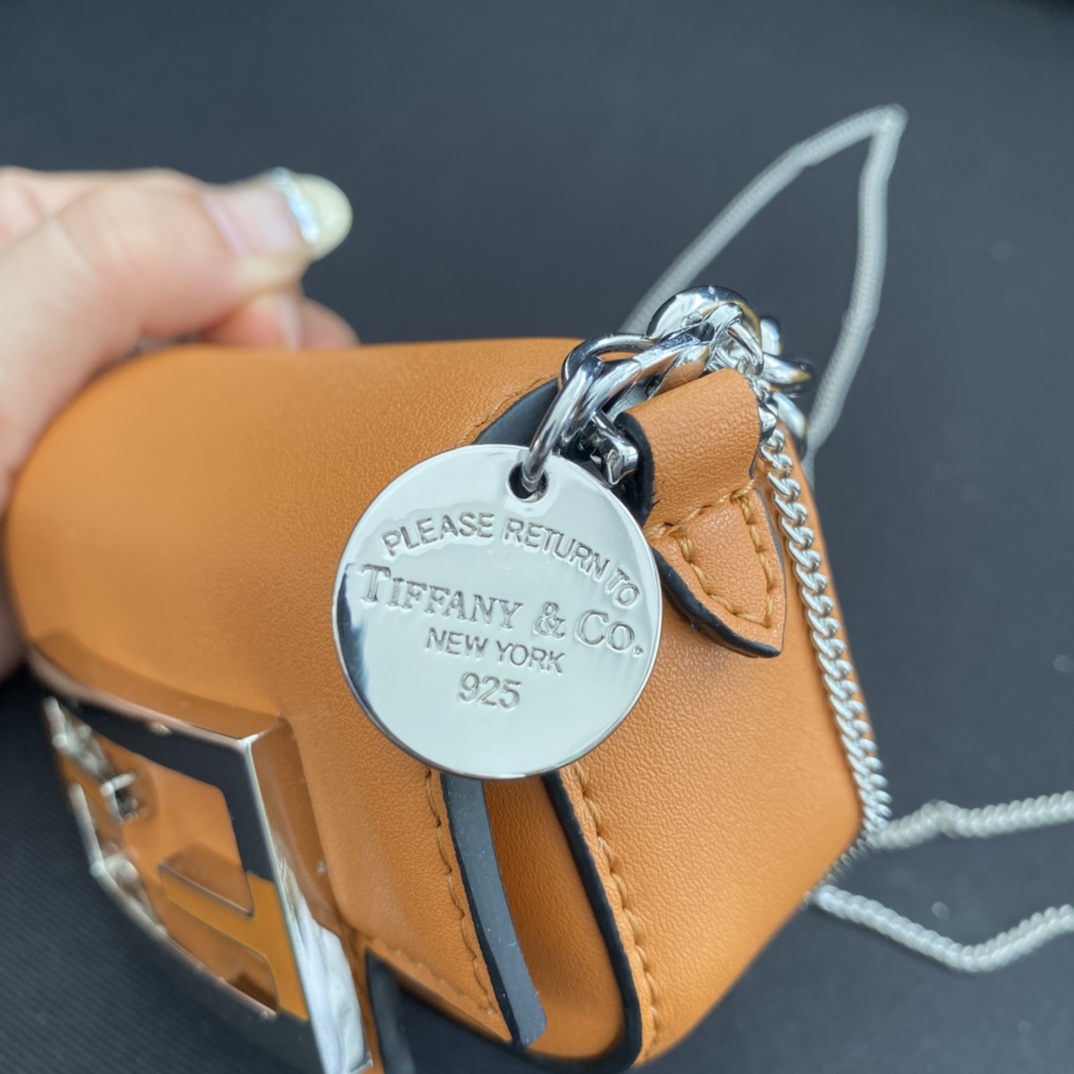 FendI&Tiffany Baguette Bag-11×6.5×2.5CM