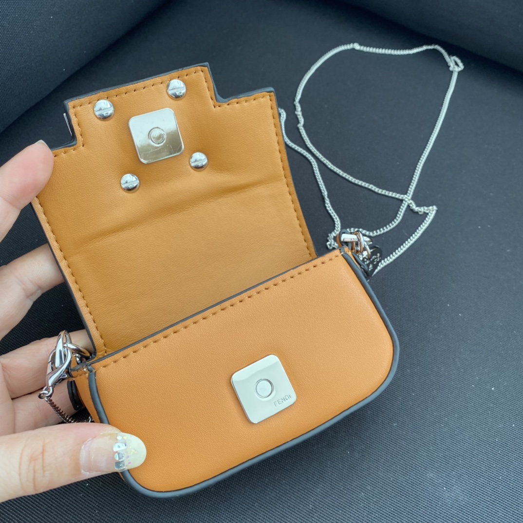 FendI&Tiffany Baguette Bag-11×6.5×2.5CM