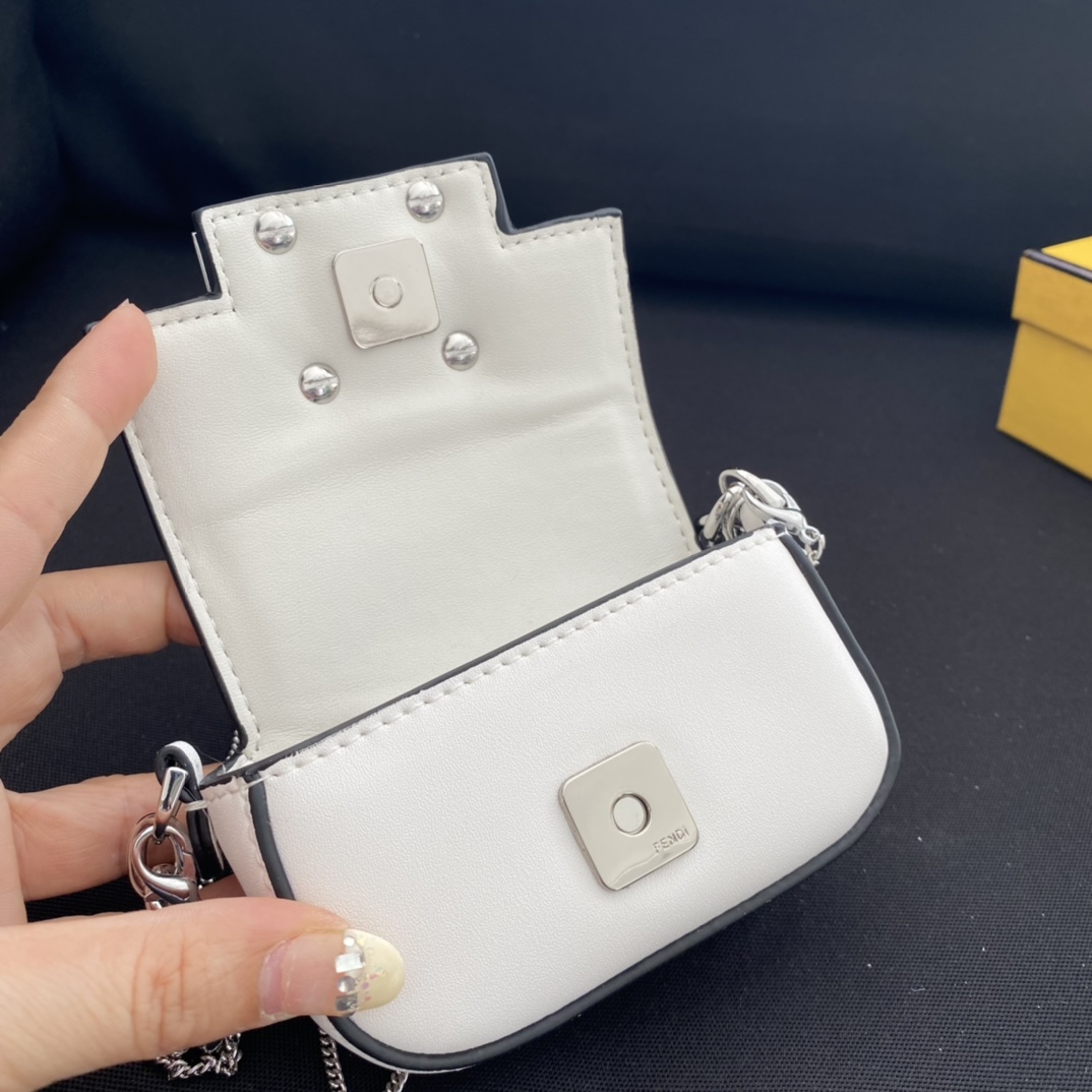 FendI&Tiffany Baguette Bag-11×6.5×2.5CM