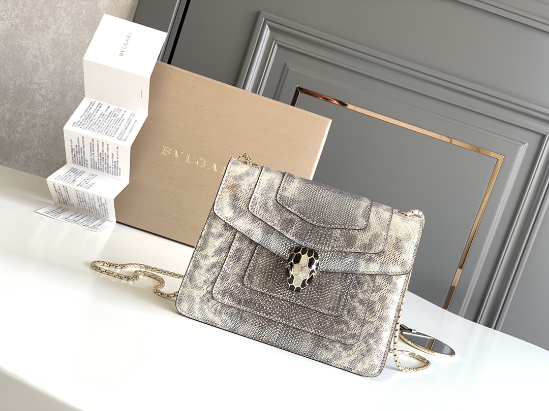 Bvlgari Serpenti Forever Bag-20*4.5*15CmCM