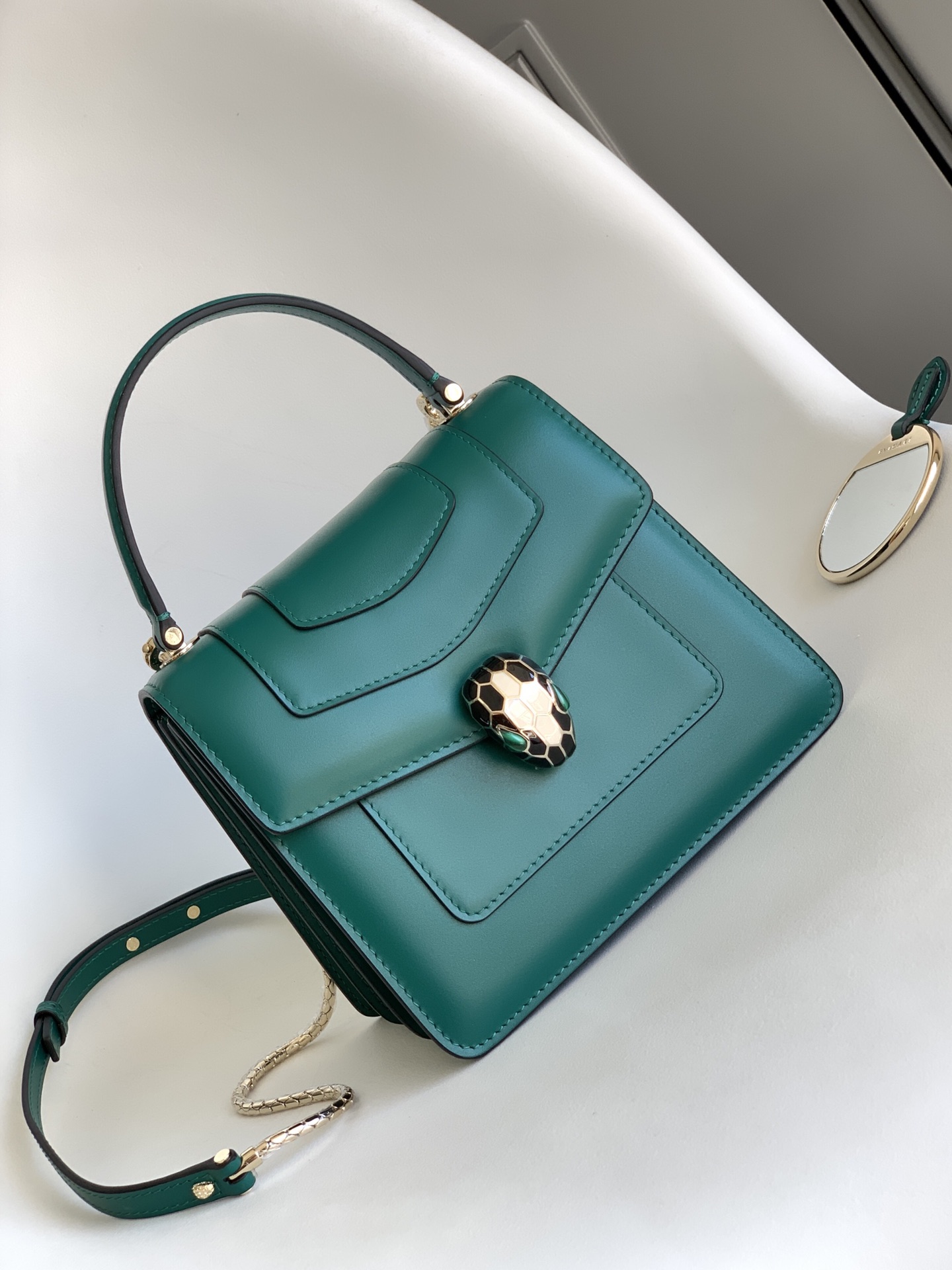 Bvlgari Serpenti Forever Bag-18*15*9.5CM