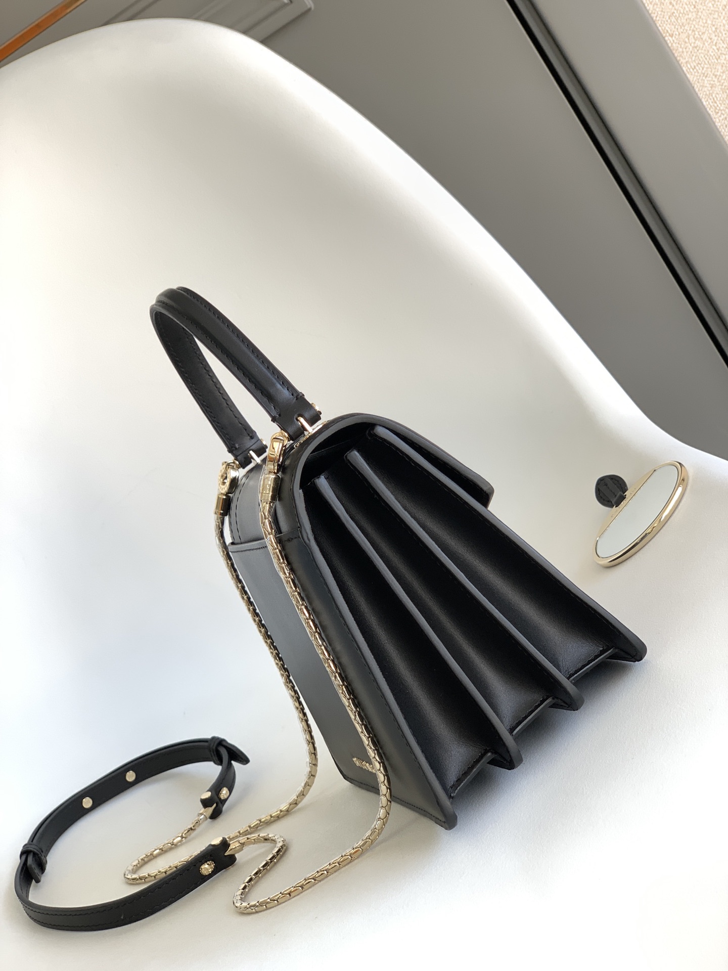 Bvlgari Serpenti Forever Bag-18*15*9.5CM