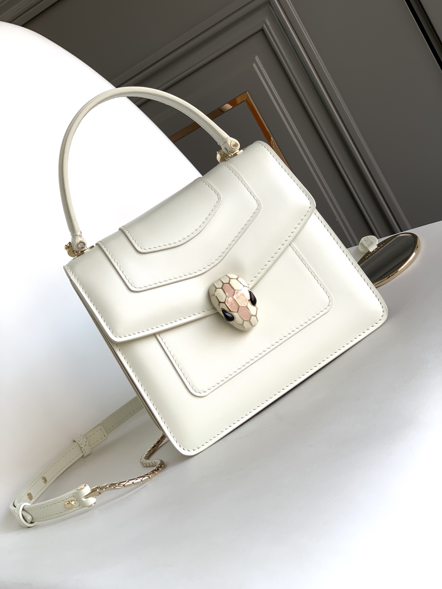 Bvlgari Serpenti Forever Bag-18*15*9.5CM