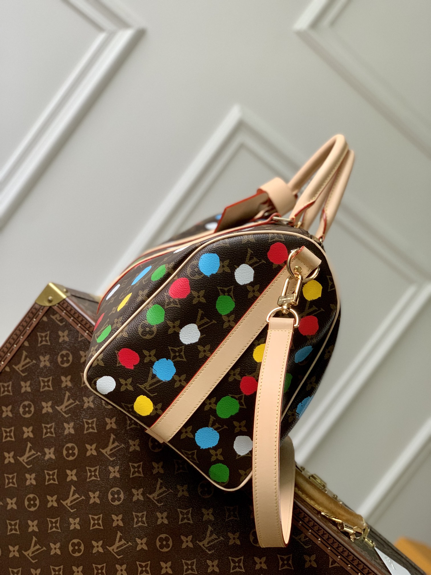 Louis Vuitton Keepall Bandoulière 45-M46377-45 × 27 × 20CM