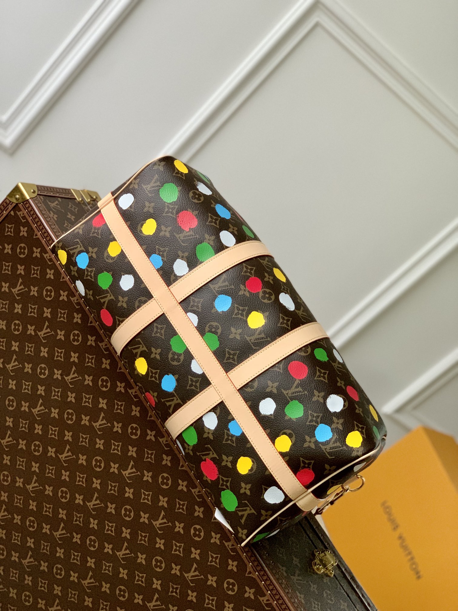 Louis Vuitton Keepall Bandoulière 45-M46377-45 × 27 × 20CM
